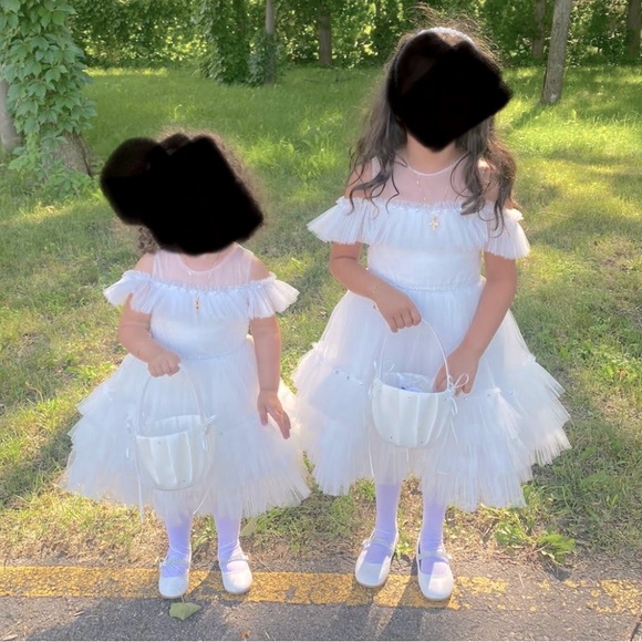 Flower girl dress pristine condition - Picture 10 of 14